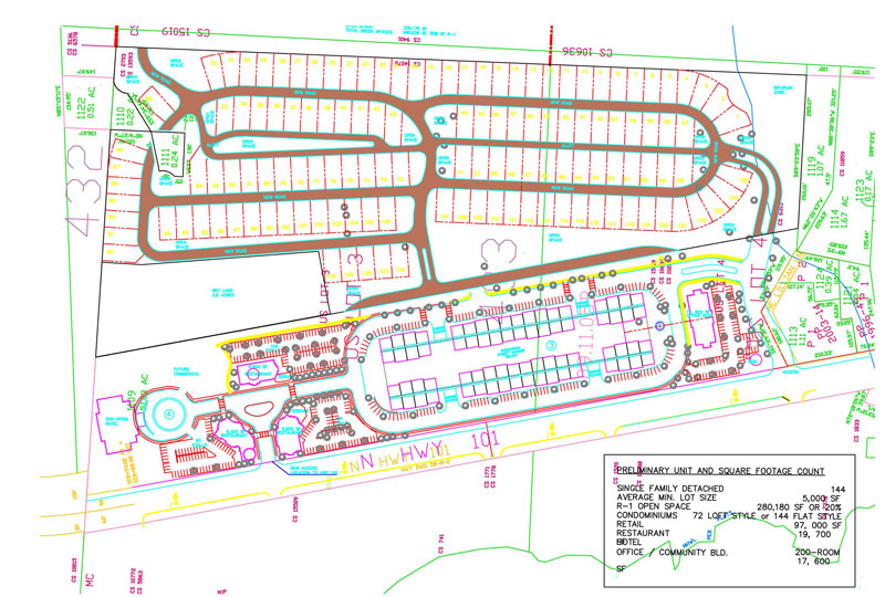Whale Watch PUD - Site Plan