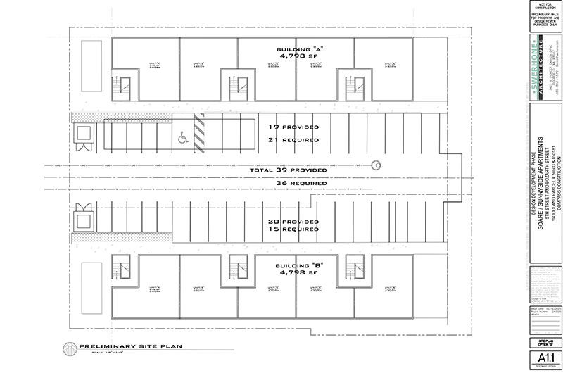 Soare Apartments - Site Plan